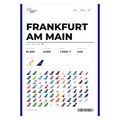 Flughafen Frankfurt Poster – FRA Aviation Print
