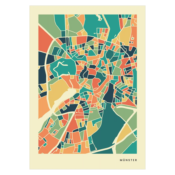 Münster Polychroma Poster