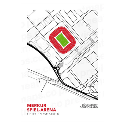 Fortuna Düsseldorf Poster Bundesliga