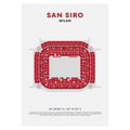 AC Milan San Siro Poster