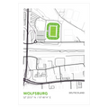 VfL Wolfsburg Arena Poster