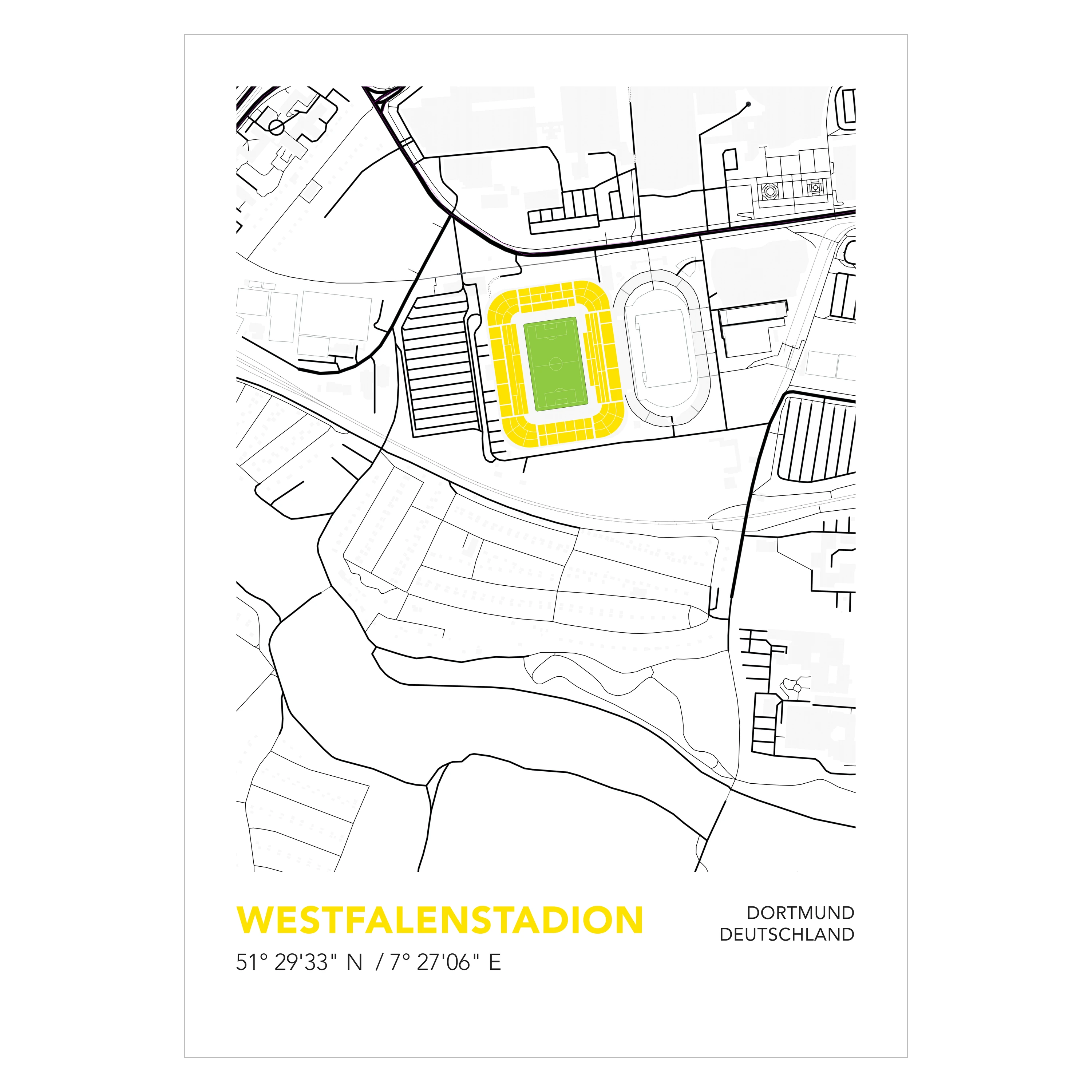 Westfalenstadion Poster