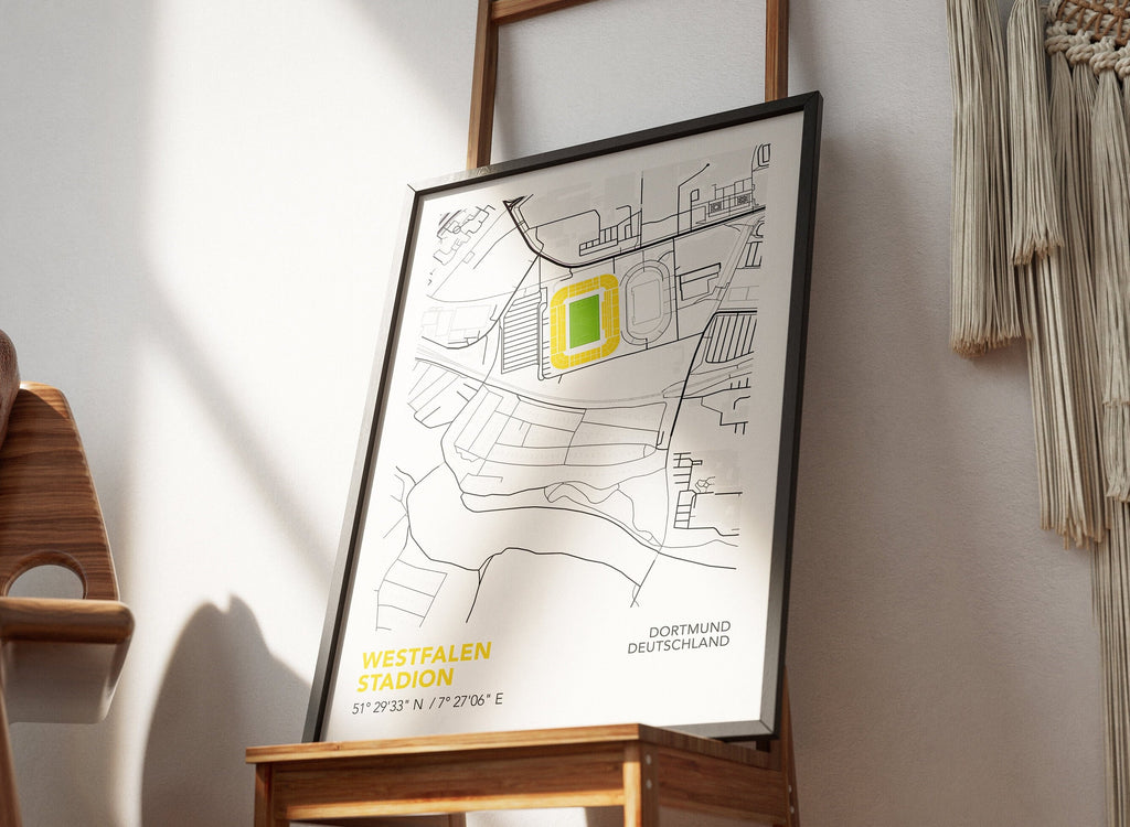 Dortmund Westfalenstadion Poster Bundesliga